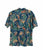 Scully Mens Cocktails and Skulls Blue 100% Cotton S/S Shirt