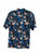 Scully Mens Flamingos Black 100% Cotton S/S Shirt