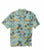 Scully Mens Hawaiian Scenery Aqua 100% Cotton S/S Shirt