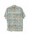 Scully Mens Special Batik Off White 100% Cotton S/S Shirt