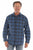 Scully Mens Yarn Dyed Cord Blue 100% Cotton Plaid L/S Shirt