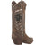 Laredo Womens Zuri Brown Leather Cowboy Boots