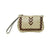 American West Womens Wood River Sand Leather Clutch Bag