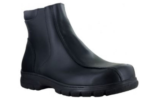 Mellow Walk Mens Quentin EH PR Black Leather Dress Work Boots