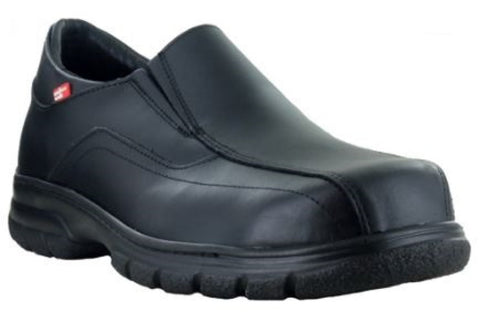 Mellow Walk Mens Quentin EH PR 3E Black Leather Classic Work Shoes