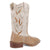 Laredo Womens Lydia Sand/White Leather Cowboy Boots
