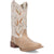 Laredo Womens Lydia Sand/White Leather Cowboy Boots