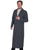 Wahmaker Mens Heather Grey Polyester Frock Coat
