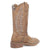 Laredo Womens Cheyenne Tan Leather Cowboy Boots