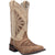 Laredo Womens Brown Kite Days 11in Snake Cowboy Boots Leather