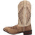 Laredo Womens Brown Kite Days 11in Snake Cowboy Boots Leather