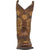 Laredo Womens Brown Secret Garden 11in Floral Cowboy Boots Leather 10 M
