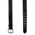 Rockmount Mens Tooled Thunderbird Western Brown Leather Belt