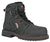 Hoss Boots Mens Black Leather 6in Bronc CT Work Boots 9.5 6E