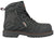 Hoss Boots Mens Black Leather 6in Bronc CT Work Boots 9.5 6E