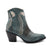 Ferrini Womens Savannah V-Toe Dusty Blue Leather Ankle Boots