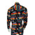 Rockmount Mens Native Pattern Western Black/Red 100% Cotton L/S Shirt