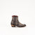 Ferrini Womens Distressed Chocolate Leather Stacey R-Toe Ankle Boots 8.5B