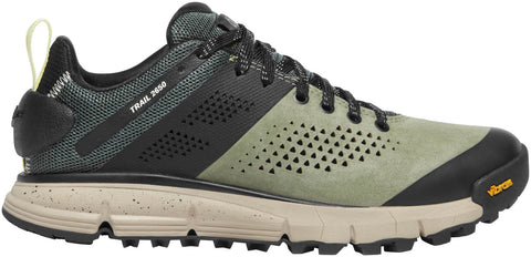 Danner Womens Trail 2650 3in Oil Green/Jet Black Suede Hiking Shoes