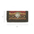 American West Womens Santa Fe Tapestry Multi-Color Leather Trifold Wallet