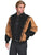 Scully Leather Mens Western Boar Suede Rodeo Jacket Black XL