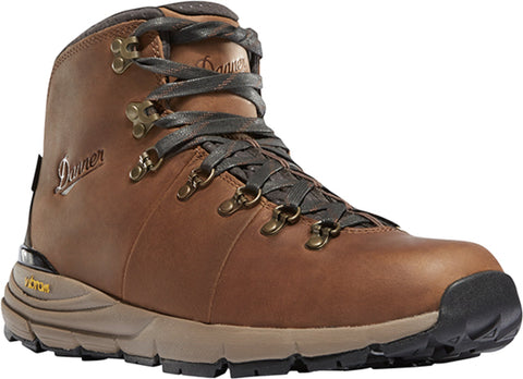 Danner Mountain 600 Mens Rich Brown Suede 4.5in WP Hiking Boots