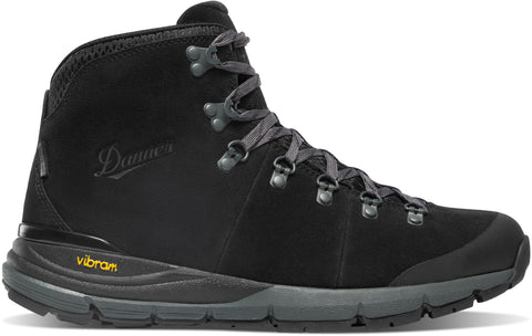 Danner Mens Mountain 600 4.5in Jet Black/Dark Shadow Suede Hiking Boots