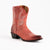 Ferrini Womens Molly R-Toe Red Leather Cowboy Boots