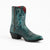 Ferrini Womens Molly R-Toe Teal Leather Cowboy Boots