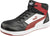 Puma Safety Mens Frontcourt Mid AST Black/White/Red Leather Work Boots
