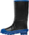 Lacrosse Lil Grange Boys Black/Blue Rubber 9in ZXT Work Boots