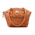 American West Womens Harvest Moon Large CC Natural Tan Leather Handbag Bag