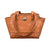 American West Womens Harvest Moon 11in CC Natural Tan Leather Handbag Bag