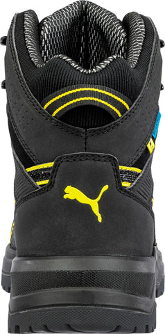 Puma Safety Mens Rock HD 6in Black Nylon EH WP SR Work Boots