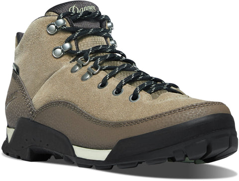 Danner Womens Panorama Mid 6in Gray Suede Hiking Boots
