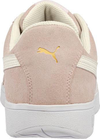 Puma Safety Womens Iconic Low ASTM Pink Suede Work Shoes 7.5 M