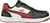 Puma Safety Mens Frontcourt Low AST Black/White/Red Leather Work Shoes