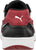 Puma Safety Womens Frontcourt Low ASTM EH Black/White/Red Leather Work Shoes