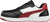 Puma Safety Womens Frontcourt Low ASTM EH Black/White/Red Leather Work Shoes