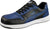 Puma Safety Mens Frontcourt Low ASTM SD Blue/Black Leather Work Shoes