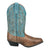 Smoky Mountain Boots Womens Victoria Brown Oil/Vintage Blue Leather Cowboy Boots