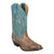 Smoky Mountain Boots Womens Victoria Brown Oil/Vintage Blue Leather Cowboy Boots