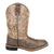 Smoky Mountain Boots Womens Oasis Vintage Chocolate/Tan Leather Cowboy Boots