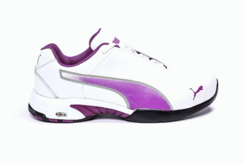 Puma Safety Purple Womens Leather Velocity Low ASTM SD Oxfords Work Shoes 10