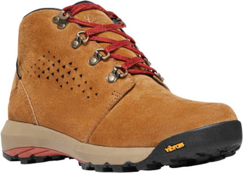 Danner Inquire Chukka Womens Brown/Red Suede 4in WP Hiking Boots