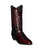 Abilene Boots Mens 12in USA Dress Toe Black Cherry Cowhide Cowboy Boots