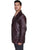 Scully Leather Mens Black Cherry Lambskin Ostrich Trim Western Blazer 42