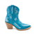 Ferrini Womens Pixie J-Toe Turquoise Leather Cowboy Boots
