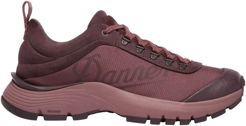 Danner Womens Trail Trainer 3in Plum Suede Hiking Shoes
