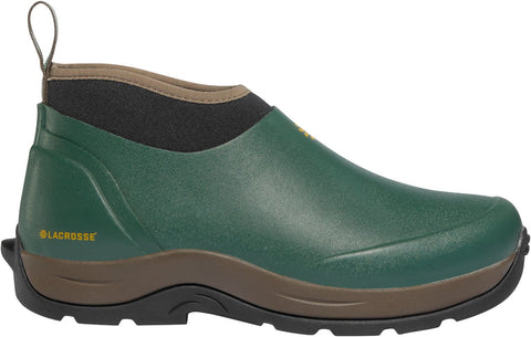 LaCrosse Womens Alpha Meadow 3.5in Clover Green Rubber Work Shoes